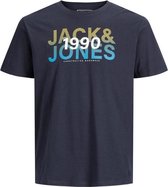 Jcofade Tee Ss Crew Neck Fst 12197419 Navy Blazer/reg