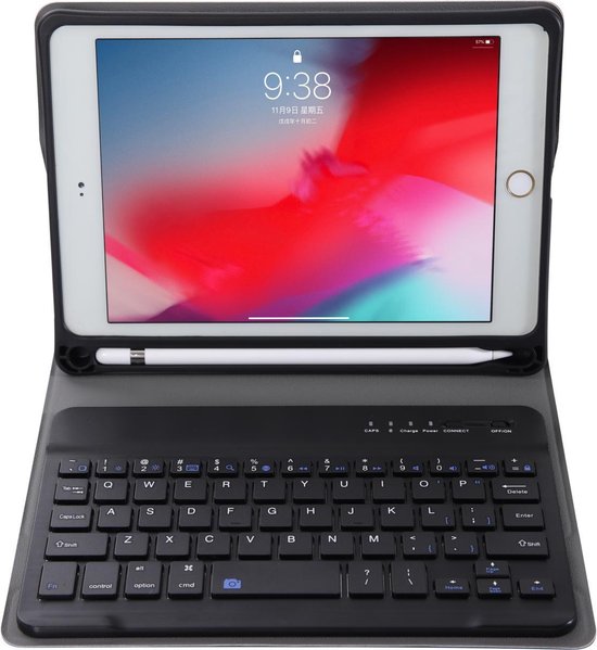 Étui pour iPad Mini 7,9 pouces (2019) - Couverture de clavier Bluetooth  avec... | bol.com
