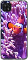 6F hoesje - geschikt voor Samsung Galaxy A22 5G -  Transparant TPU Case - Nemo #ffffff