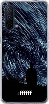 6F hoesje - geschikt voor OnePlus Nord CE 5G -  Transparant TPU Case - Starry Circles #ffffff