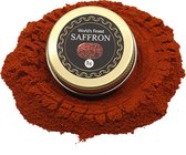 Safran en poudre 3 grammes + cuillère doseuse | Poudre de safran Super Negin moulu de classe I