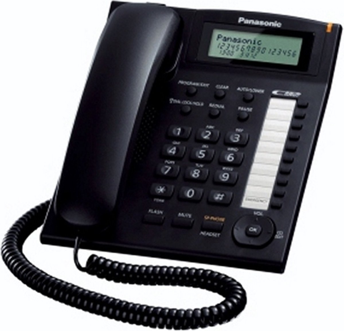 Panasonic KX-TS880EXB - Analoge telefoon - Zwart