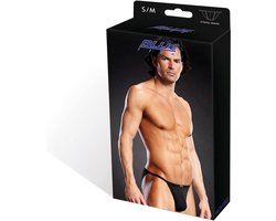 Blue Line - Performance Microfiber String Bikini String - L/XL - Zwart
