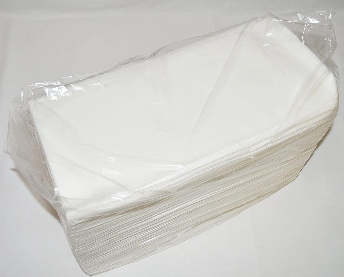 Wegwerphanddoek 160cm x 200 cm - 10 stuks - 100% biologisch afbreekbaar