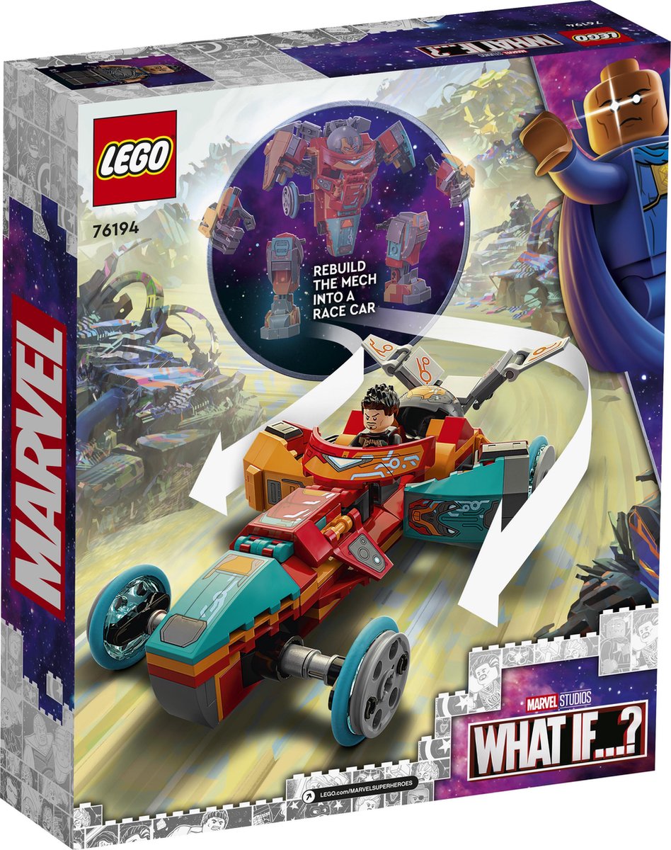 LEGO Super Heroes Tony Stark's Sakaarian Iron Man 76194 — afbeelding 2