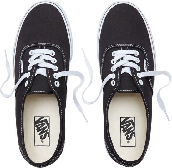 Vans - Unisex Sneakers Authentic - Zwart - Maat 37 | bol.com