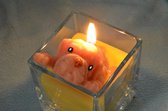 Candles by Milanne, Puppy in de Vanille vla kaars, hoogte: 12 cm, de bestseller kaars voor de Kerst 2021 - BEKIJK VIDEO
