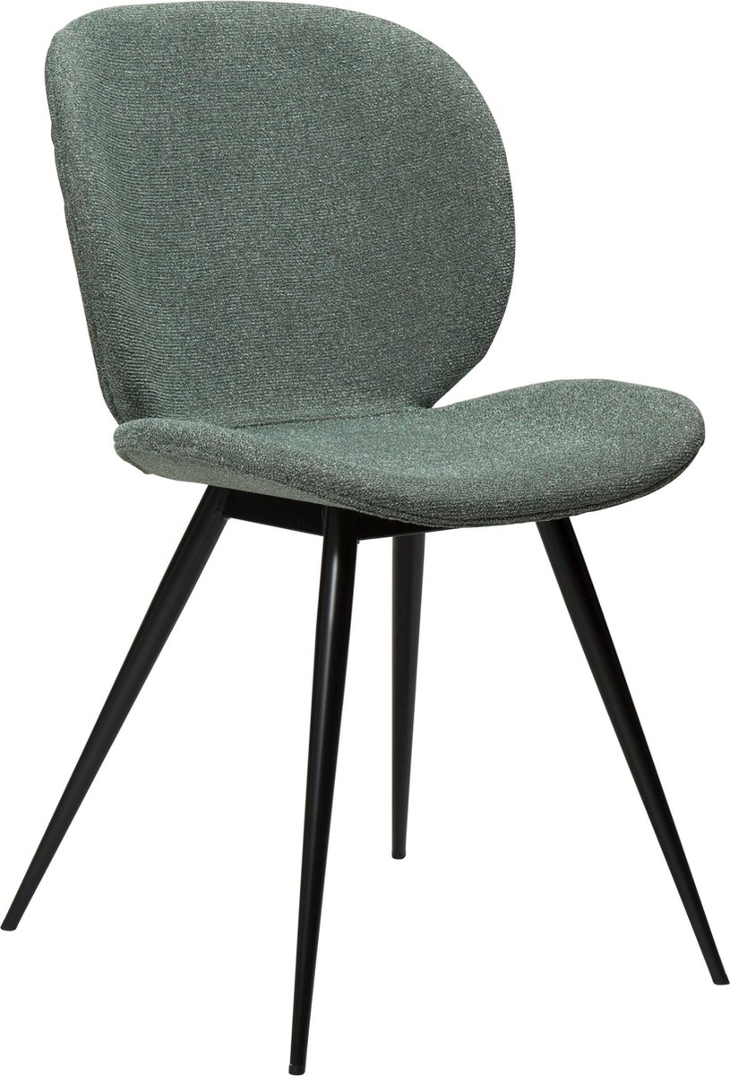 Dan Form Cloud Eetkamerstoel Boucle Groen set van 2