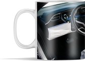 Mok - Tesla Model X - Interieur - Stuur - 350 ml - Beker