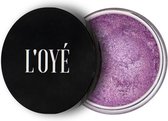 L'OYÉ MINERAL EYESHADOW BUBBLEGUM - PAARS - MINERALE OOGSCHADUW