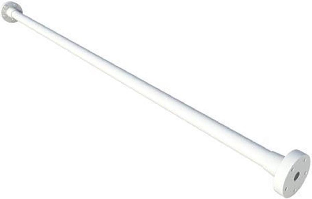Doorvalbeveiliging - Wit - Staal - Secu - SecuBar Slimline wit