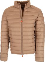 Save The Duck Heren Alexander Gewatteerde Jas Beige maat M