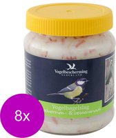 Saupoudres de beurre d'arachide Wildbird Bird Protection - Nourriture pour oiseaux de jardin - 8 x 250 g