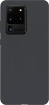 BMAX Siliconen hard case hoesje geschikt voor Samsung Galaxy S20 Ultra - Hard Cover - Beschermhoesje - Telefoonhoesje - Hard case - Telefoonbescherming - Antraciet