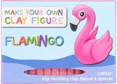 Color Crafts - Maak je eigen kleifiguur - Knutselen voor kinderen - ''Flamingo''