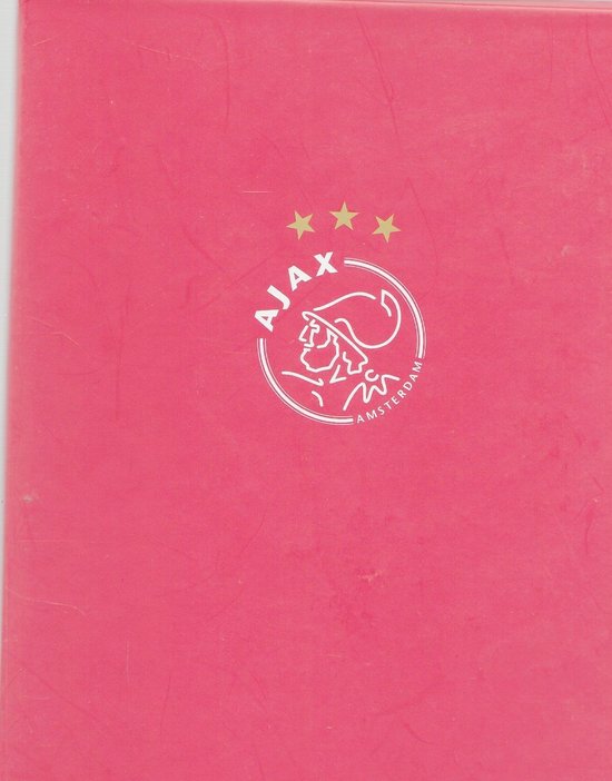 Roze cover met Ajax-logo