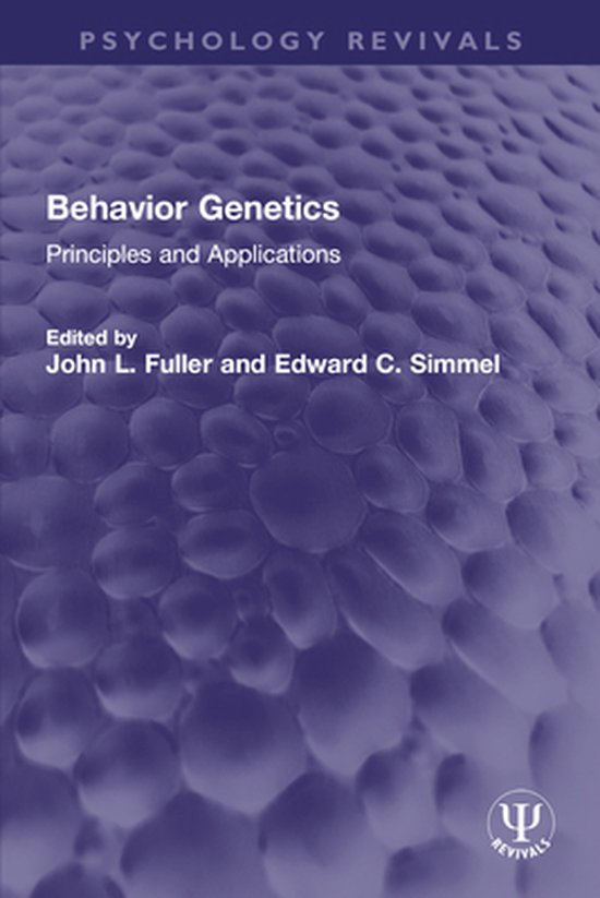 Psychology Revivals - Behavior Genetics - cover