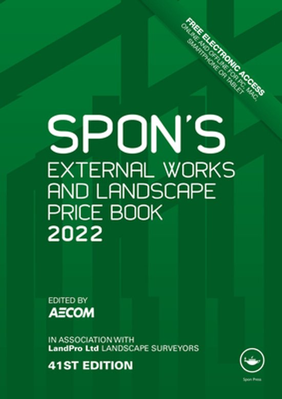 Spon's Price Books - Spon's External Works and Landscape Pri ... - cover