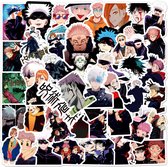 Jujutsu Kaisen Stickers - 50 Stuks - Manga - Anime - Jujutsu Kaisen Manga - Yuji Itadori - Satoru Gojo - Megumi Fushiguro