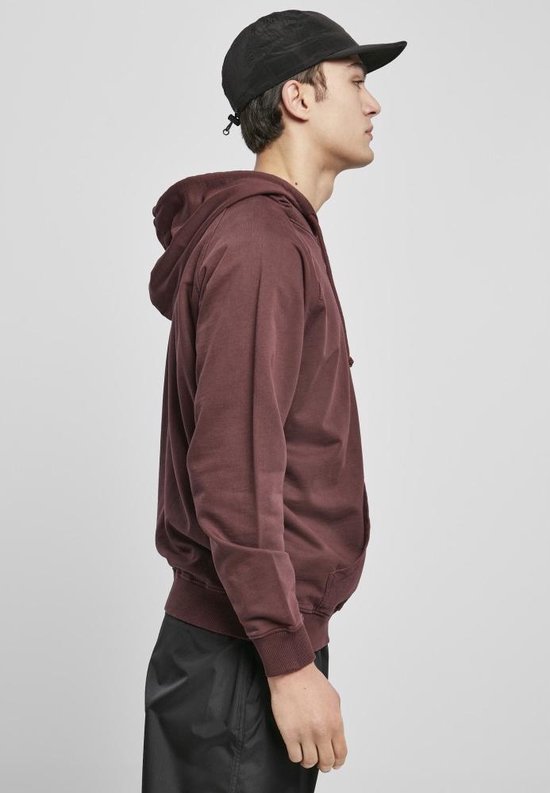 Urban Classics Sweat à capuche/pull -M- Surteint Bordeaux rouge