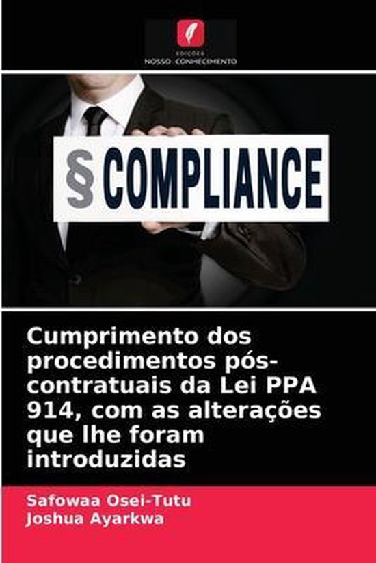 Cumprimento dos procedimentos pós-contratuais da Lei PPA 91 ... - cover