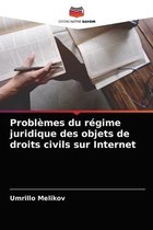 Problèmes du régime juridique des objets de droits civils sur Internet