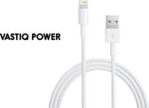 Vastiq Power - Câble USB vers Lightning - 2 mètres Wit - Convient pour Apple iPhone 12 - Apple iPad - Lightning vers USB | iPhone 12/11 / X / iPad / 12 Pro Max / iPhone 12 Pro