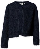 Meisjes vest mohair marine | Maat 140/ 10Y