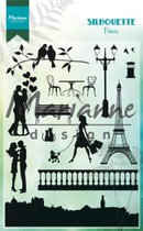 Stempel - Claer stamp - Marianne Design - silhouette Paris