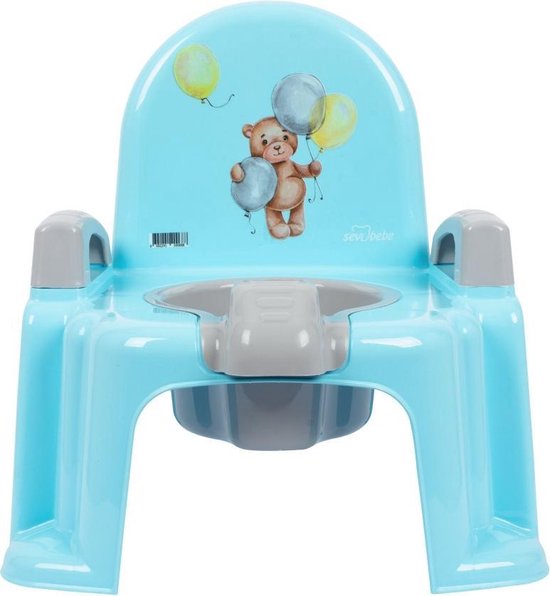 Plaspotje - Babystartup - Blue - Potty – WC potje baby – WC potje peuter – Potty training – Potty training seat - WC potje kind – WC potje peuter jongens – Zindelijkheid