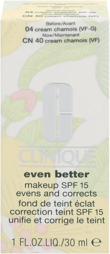 Clinique Even Better Foundation met SPF 15 30 ml - CN40 Cream Chamois - Clinique