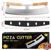Tools4grill Pizzames pizza snijder 35 cm met gratis beschermhoes
