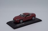 The 1:43 Diecast Modelcar of the Aston Martin DB9 of 2009 in Metallic Red. This scalemodel is limited by 1392pcs.The manufacturer is Minichamps.