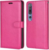 Xiaomi Mi 10 / 10 Pro - Bookcase Roze - portemonee hoesje
