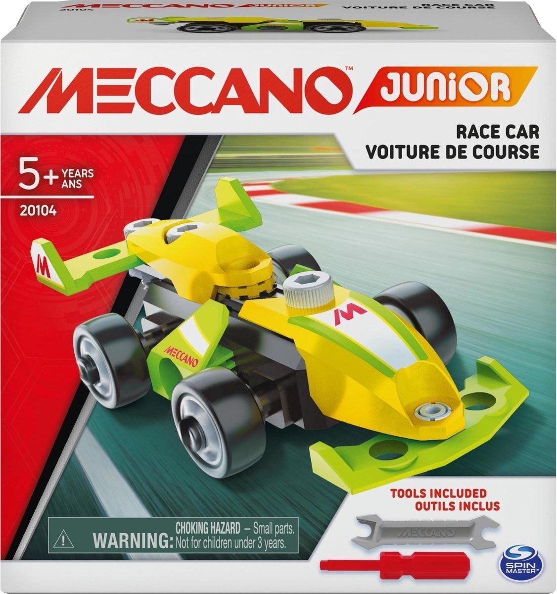 MECCANO - MA Voiture DE Police RC MECCANO Junior - Voiture Police  Radiocommandée A Construire Personnaliser Diriger - Jeu De Construction 2  Outils - Alternative Aux Ecrans - Jouet Enfant 5 Ans