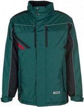 Planam winterjas parka Highline (2720) - Groen | Zwart - M