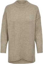 Only Trui Onlsilja L/s Loose Pullover Cc Knt 15231369 Toasted Coconut/w. Melange Dames Maat - S