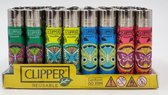 Clipper aansteker Classic  -Thema 'Butterflies 2' - 8 stuks - vuursteen aansteker - Flint