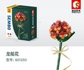 Sembo 601250 - Dragon Boat Flower - Florist Series - Compatibel met grote merken - Bouwdoos