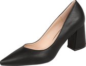 Zwarte pumps op een dikkere VICES-post  41 EU