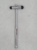 Belux Surgical / Reflexhamer Buck met kwast en naald 18 cm - Met groot en klein slagrubber