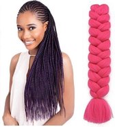 X-pression Ultra Braid Premium  - Vlechthaar Candy Pink - Synthetisch haar