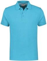 Santino Mojo Polo-shirt korte mouwen - Stretch - L - Lichtblauw