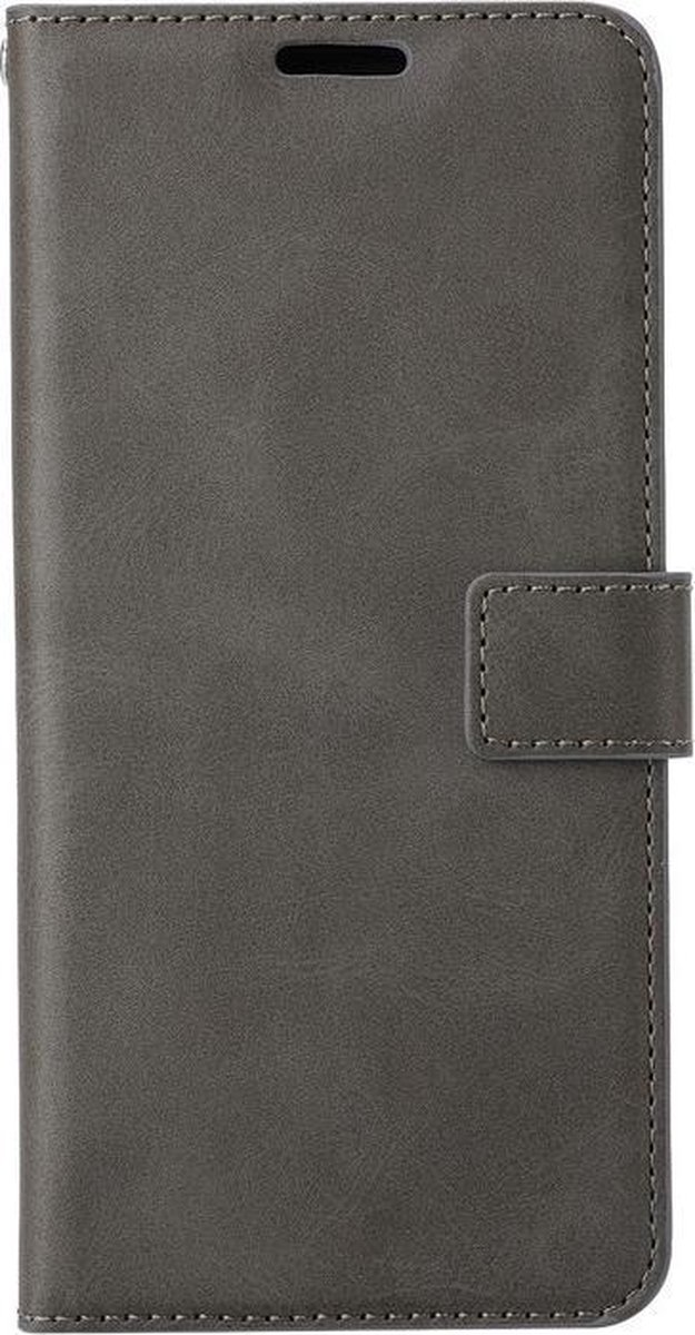Bookcase Geschikt voor: OnePlus Nord 2 5G - Grijs - portemonnee hoesje