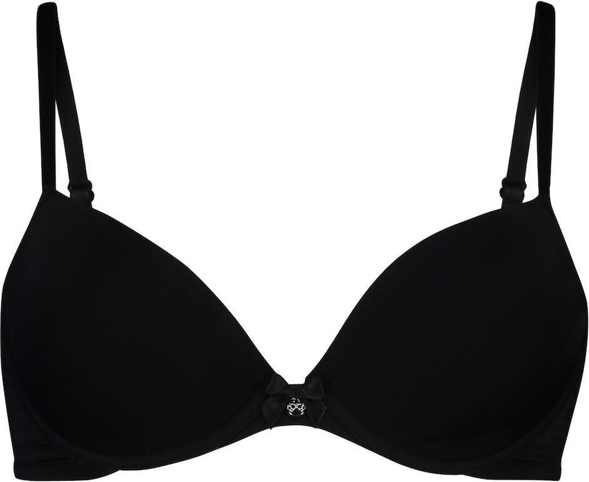 Hunkemöller Voorgevormde push-up BH plunge - zwart - Maat C65