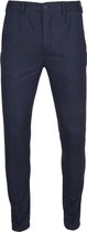 Suitable Pantalon Travis Donkerblauw