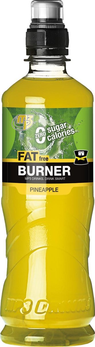 MP3 Drinks - Burner (Pineapple - 12 x 500 ml) - Sportdrank