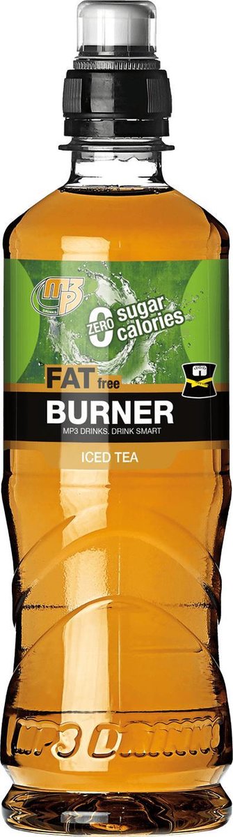MP3 Drinks - Burner (Iced Tea - 12 x 500 ml) - Sportdrank