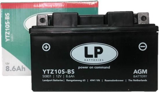 Batterie AGM moto/scooter YTX9- BS | 12V / 8.5AH (sans entretien) | bol