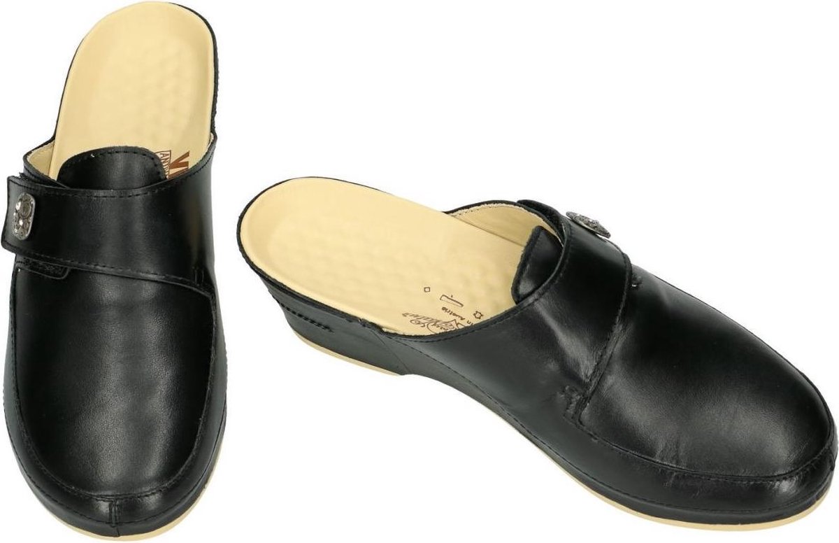 Vital -Dames - zwart - slippers & muiltjes - maat 36 | bol.